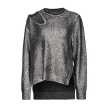 PINKO PULLOVER PATENTMUSTER METALLIC