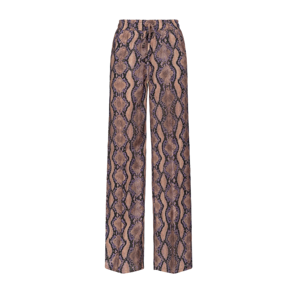 Pinko Palazzohose mit Snake Print