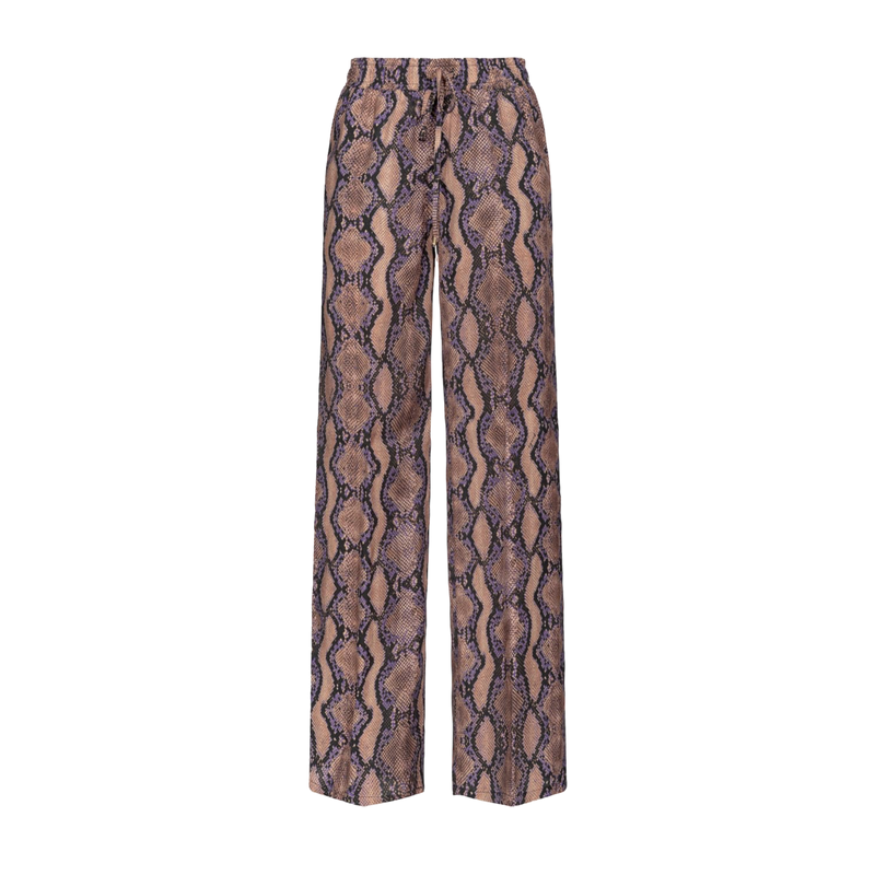 Pinko Palazzohose mit Snake Print