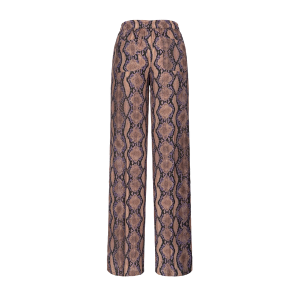 Pinko Palazzohose mit Snake Print