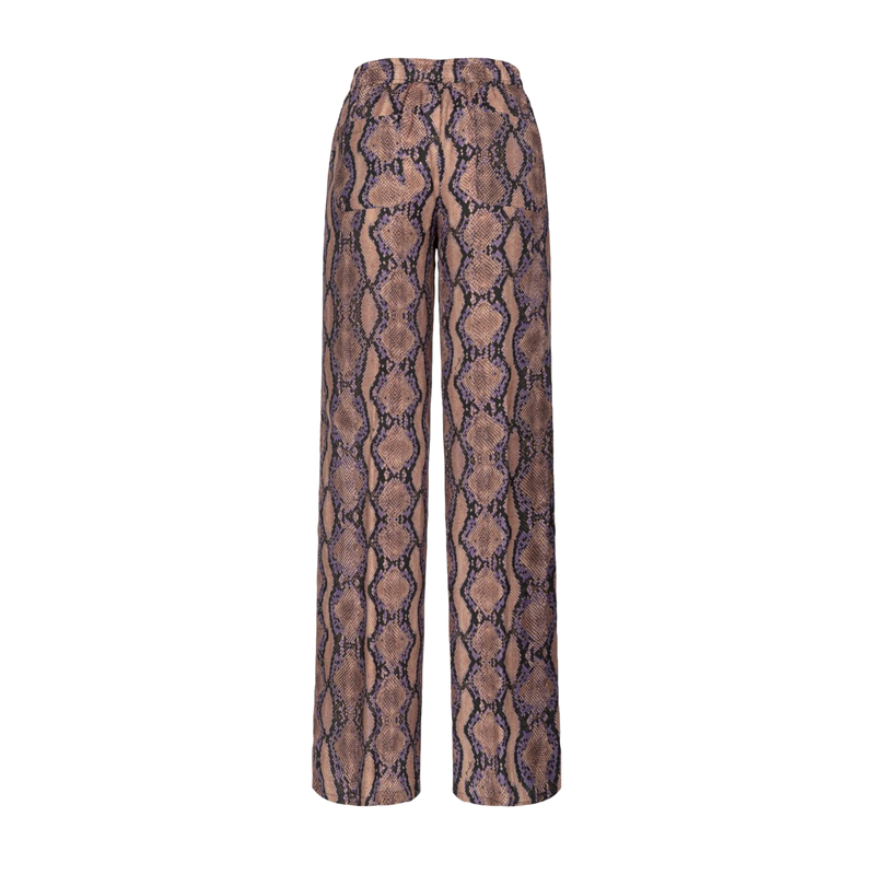 Pinko Palazzohose mit Snake Print