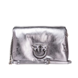 PINKO CLASSIC LOVE BAG CLICK PUFF METALLIC