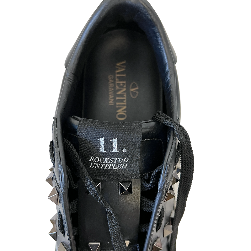 Valentino Garavani „Rockstud Untitled Noir“ Sneakers