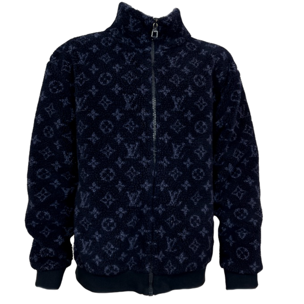 Louis Vuitton Monogram Jacquard Fleece Jacket