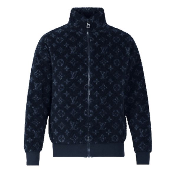 Louis Vuitton Monogram Jacquard Fleece Jacket