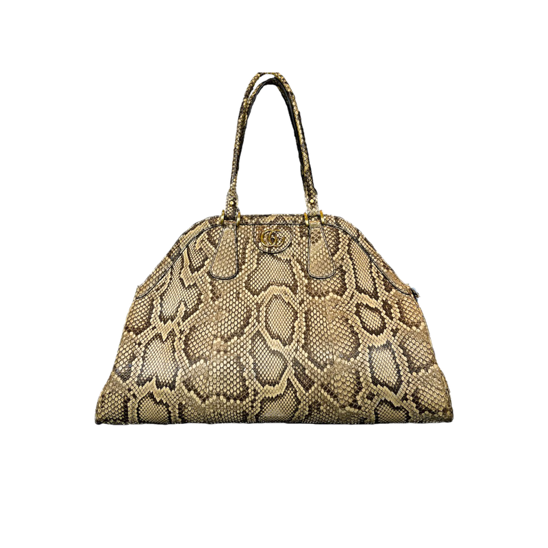 Gucci Rebelle BELLE  Schultertasche Python