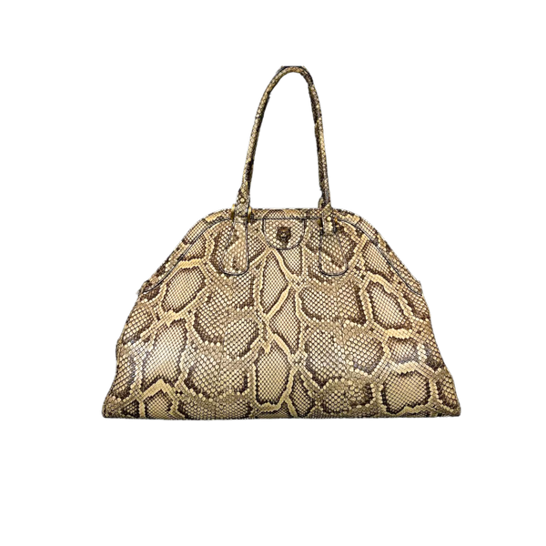 Gucci Rebelle BELLE  Schultertasche Python