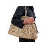 Gucci Rebelle BELLE  Schultertasche Python