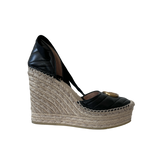 Gucci Plateau-Espadrille aus Leder