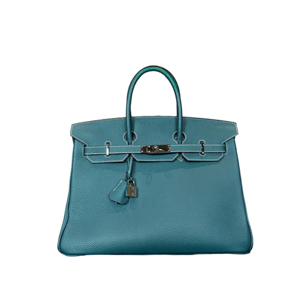 Hermes Birkin Bag Blue