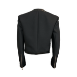 Louis Vuitton schwarze Cropped Jacke