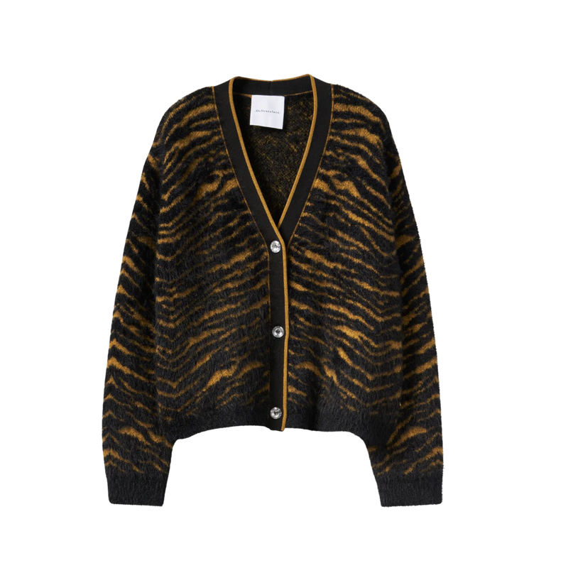 Delicatelove V-Neck Cardigan RABEA BIG TIGER