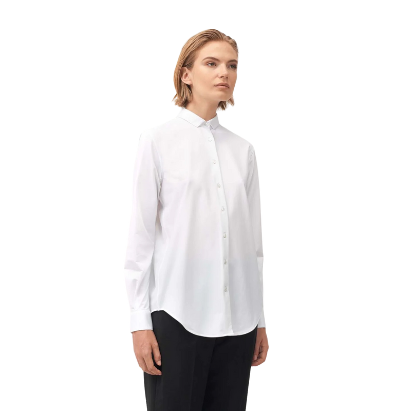 Xacus Bluse Weiß Active Uni