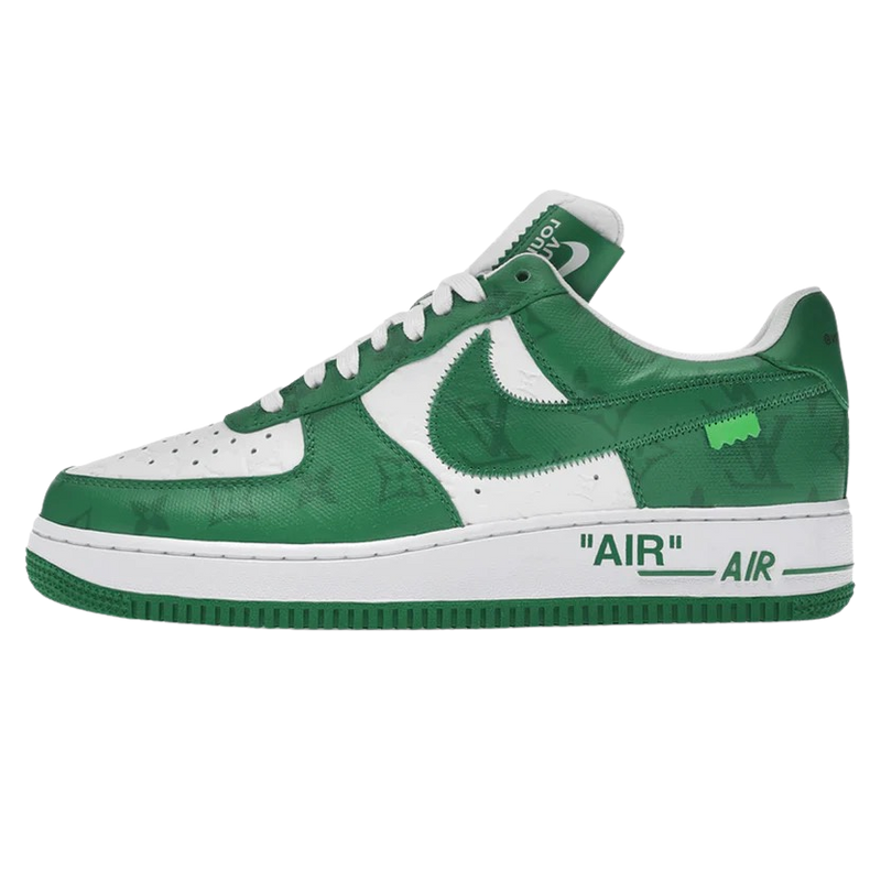 Louis Vuitton x Nike Air Force 1 Green