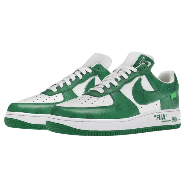 Louis Vuitton x Nike Air Force 1 Green