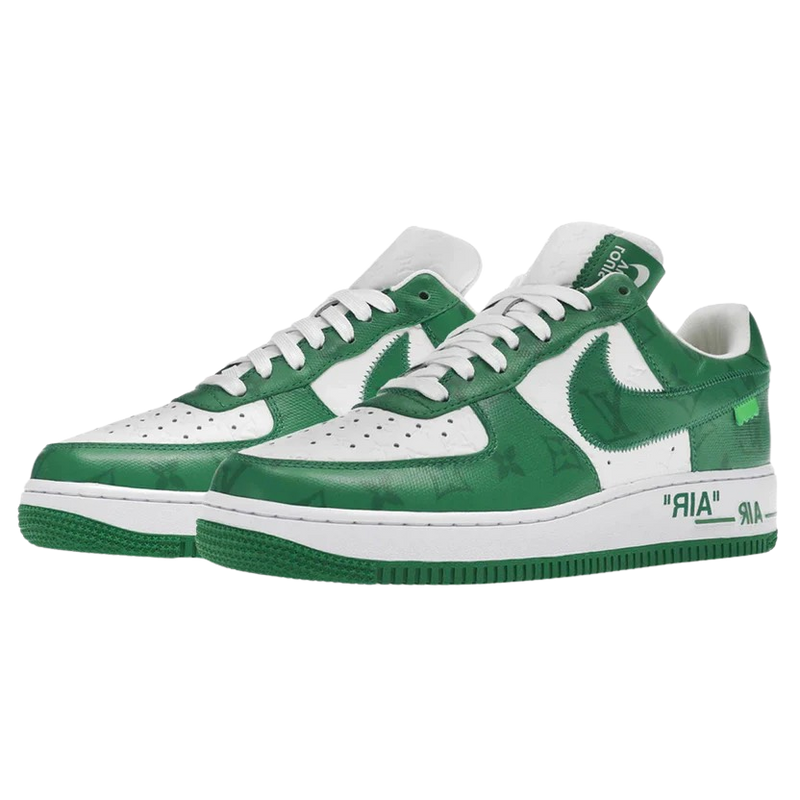 Louis Vuitton x Nike Air Force 1 Green